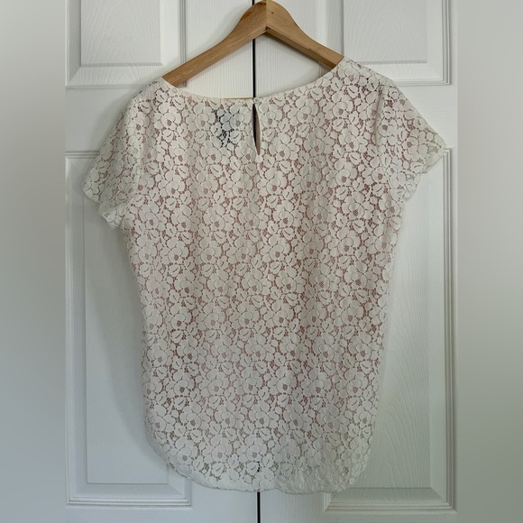 Aritzia Talula Cream Blouse, sz Large - Picture 2 of 4